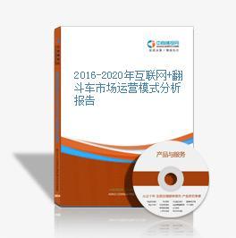 2016-2021年互联网+翻斗车市场运营模式研究咨询报告